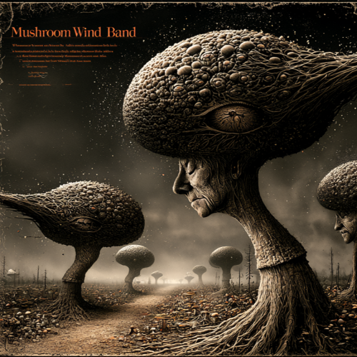 Mushroom Wind Band - Intricate Patterns